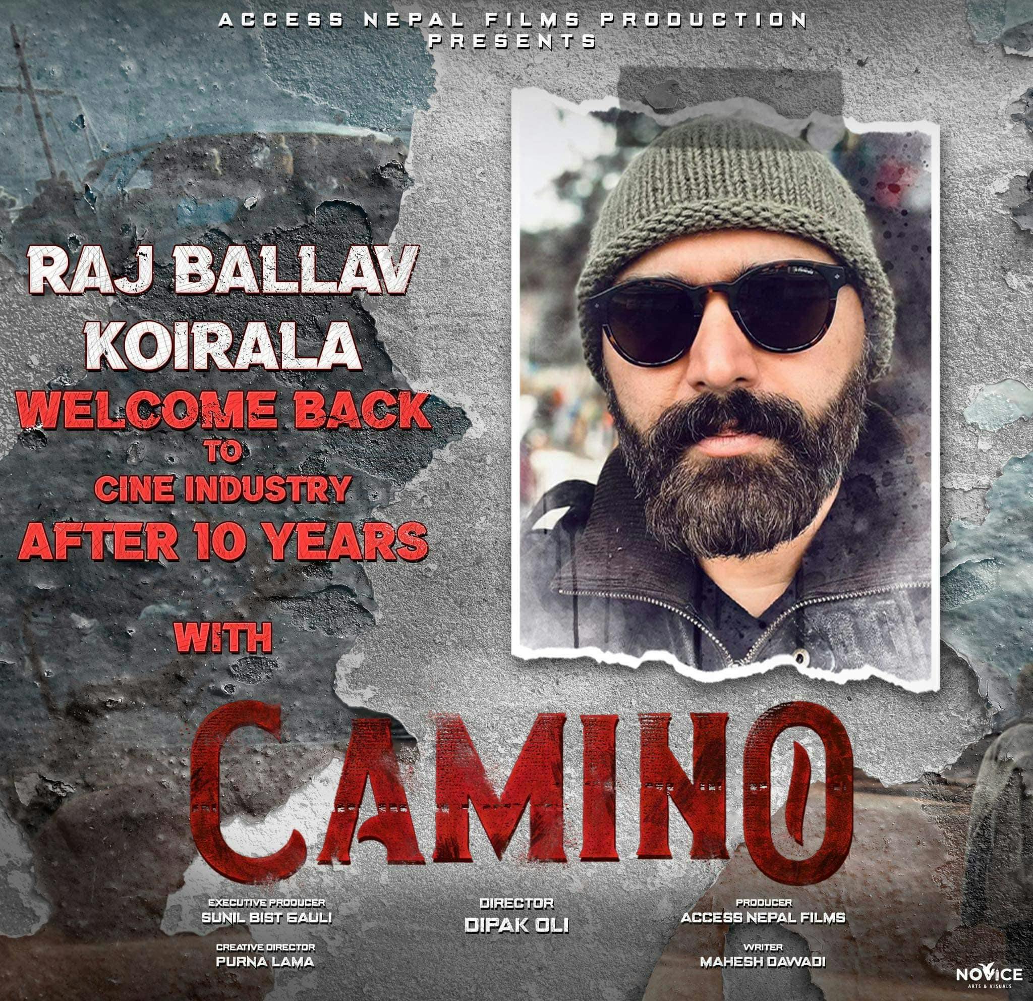 Raj Ballav Koirala is making a comeback to acting after 8 years